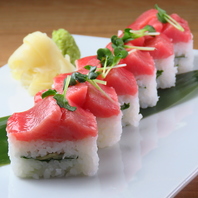 日本人から外国の方にも大人気！押し寿司！