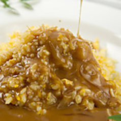 フカヒレ入りあんかけ炒飯