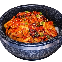 豚肉石焼ビビンバ