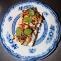 料理メニュー写真&nbsp;〆サバとプラムのタルティーヌ
