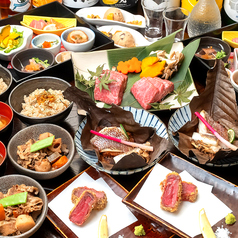 夜景 肉割烹 五条 新宿野村ビル49Fのコース写真