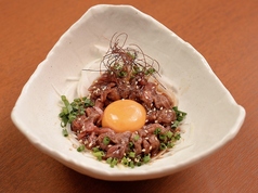 石垣牛焼きユッケ