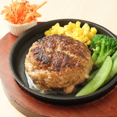 鉄板ハンバーグ