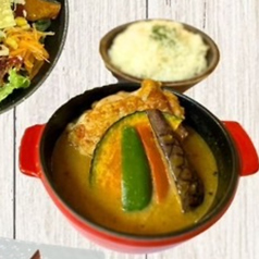 スープカレーディナー ライスorナン