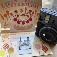 ★誕生日、記念日におけるサービス（※誕生月期間限定）
