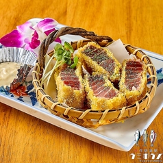 本マグロのレアかつ