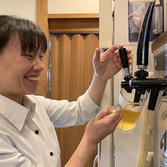 【アサヒビール認証店！】質の良い生ビールをご提供◎