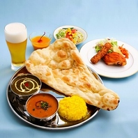 お得なランチセット◆ボリューム満点◎選べるカレー