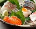 料理メニュー写真 【旬の鮮魚】お造り 5種盛