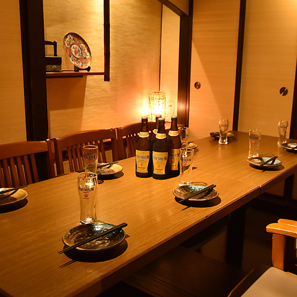 大小の完全個室をご用意♪デートや合コンなどでのご利用にも最適★