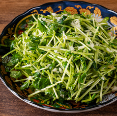 しゃきしゃき豆苗塩味炒め