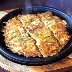 豚キムチチーズチヂミ