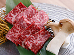 霜降りと赤身のバランスが絶妙『和牛上ロース』