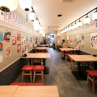 ワイワイ・ガヤガヤ感溢れる大衆レトロ酒場