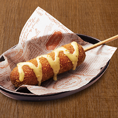 ハニマスチーズハットグ