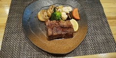 あしたか牛サーロインステーキ100g定食