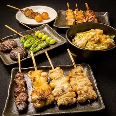 【おまかせ10本コース】全14品■串・香の物・箸休め・鶏スープ・丼物の写真