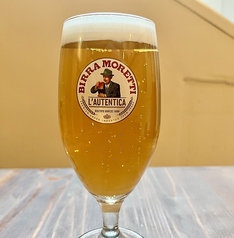 超希少！モレッティ樽生ビール