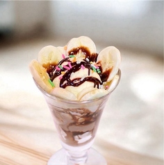 チョコバナナパフェ