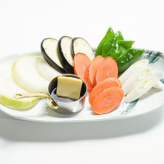 野菜焼き盛り合わせ
