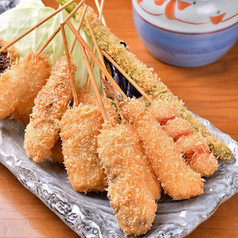 串かつは1本~ご注文可能