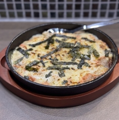 【ふわふわ食感が決め手！】毎日手仕込みのとろろ明太チーズ焼きの写真