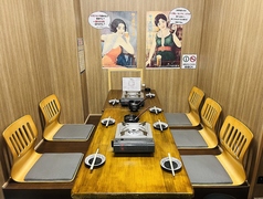お座敷最大7名様までご案内可能◎ 