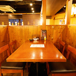 【個室】関内の完全個室で、まったりとお楽しみください♪お得な飲み放題プラン有り！