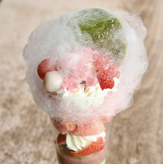 【単品】季節のパフェ「桜雲」(4月12日まで)