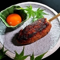 料理メニュー写真&nbsp;豊後アジつくねダレ月見
