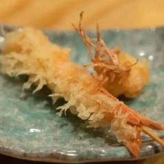 天使の海老(えび)の天串