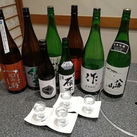 造り盛り合わせと共に日本酒もどうぞ♪