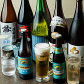 【日本酒・焼酎】逸品との相性◎日本酒や焼酎もご用意しております！