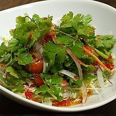 ヤムパクチー(パクチーサラダ)