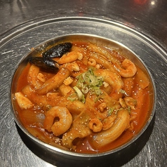 海鮮ブンモジャチーズトッポキ