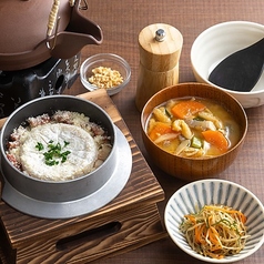 カマンベールチーズの釜んめし御膳