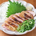 料理メニュー写真 播州百日鶏　ももタタキ