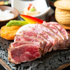 黒毛和牛の石焼サーロイン御膳
