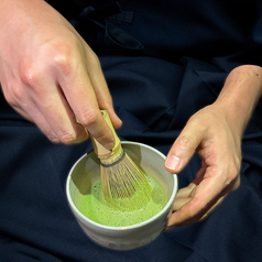 抹茶の真髄！濃茶を味わってください