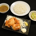 料理メニュー写真&nbsp;ニンニク唐揚げ定食