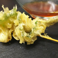 鱚(きす)の紫蘇巻き天串
