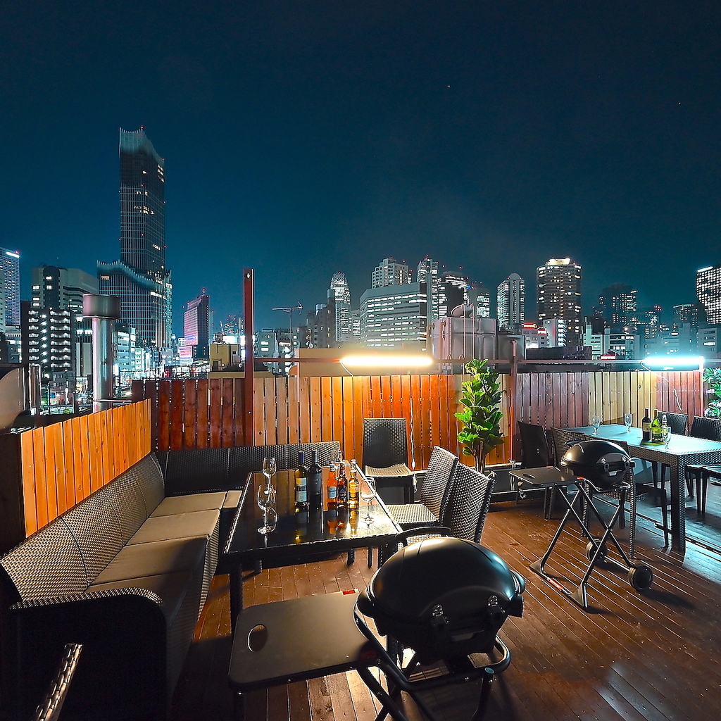 【雨天OK】新大久保最大のビアガーデン♪