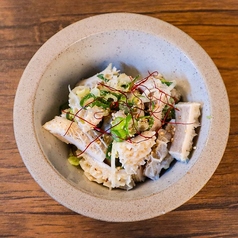 黒毛和牛ハチノスのねぎ塩レモンゴマ油和え