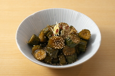 きゅうりの醤油漬け 