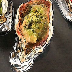 焼き牡蠣・ガーリックバター(1個)