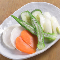 浅漬けの盛り合わせ