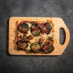 茄子とベーコンのジェノベーゼ