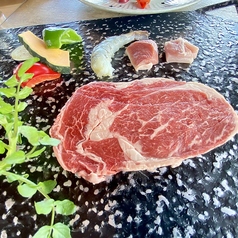 charcoal steak BRASSのコース写真