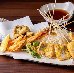 天麩羅の盛り合わせ