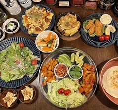 メキシカンダイナーカラベラのコース写真